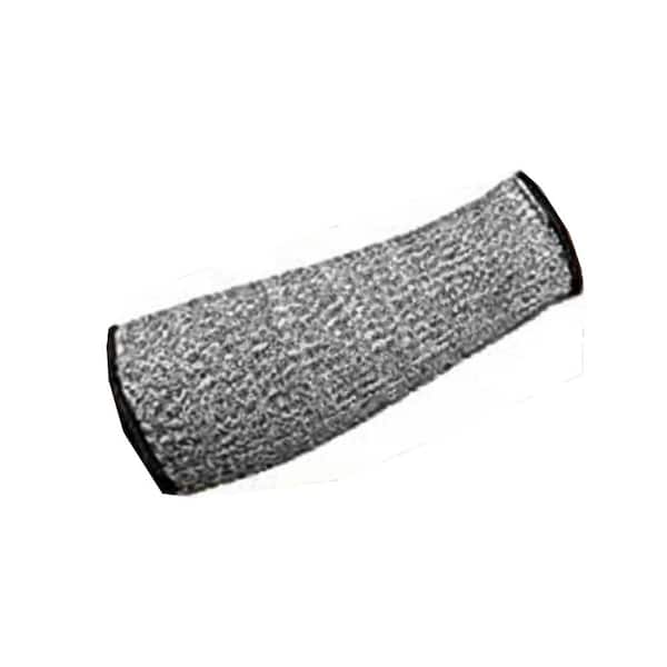 9.69 in. Grey Cut Resistant Forearm Sleeve Arm Protectors Thin Skin Bruising Burn Protection 3-Pack