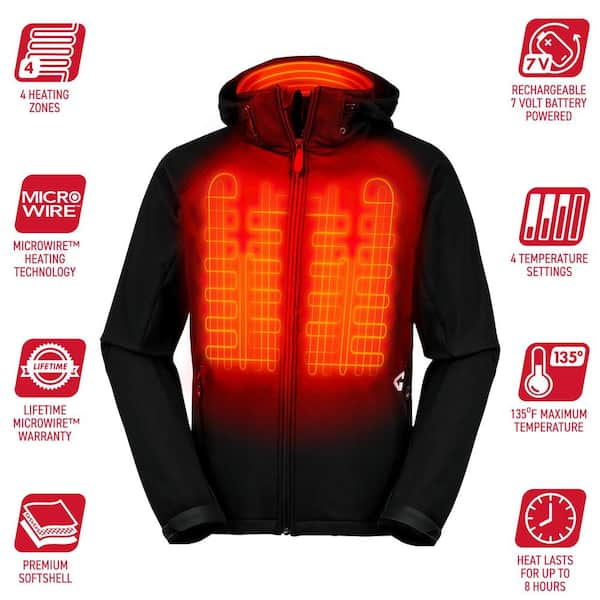 Gerbing 12V 2.0 Heated Jacket Liner XL