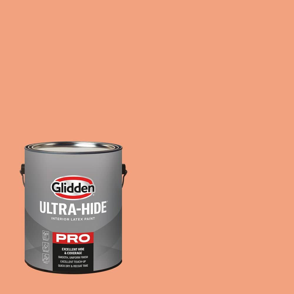 1 gal. PPG1195-5 Coral Silk Eggshell Interior Paint product image for price tracking