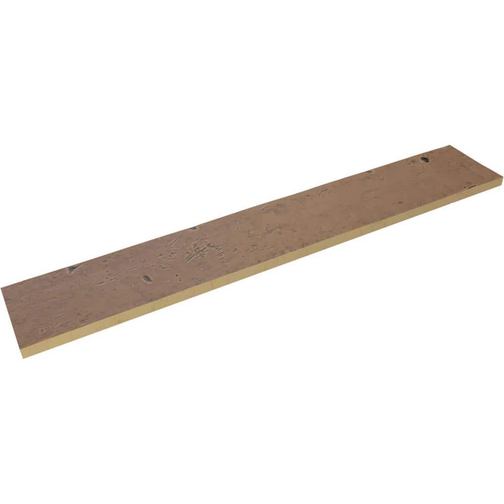 Aged Knotty Pine Faux Wood Beam Plank 4" x 8'