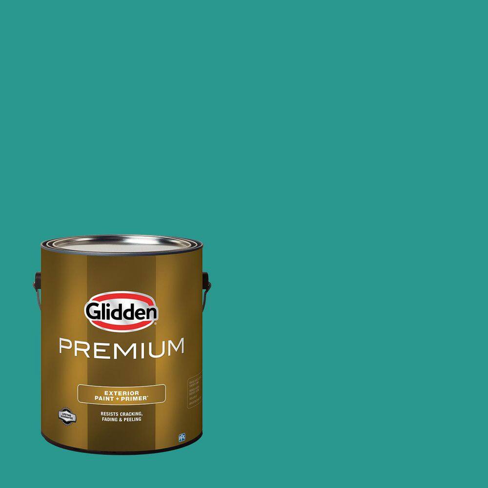 1 gal. PPG1231-6 Azure Tide Flat Exterior Latex Paint price history on PriceWatchPro