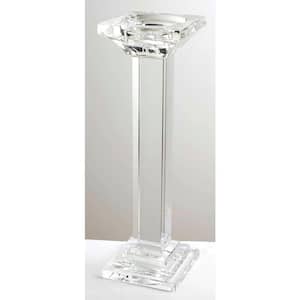 13 in. Leon Crystal Pillar Candle Holder