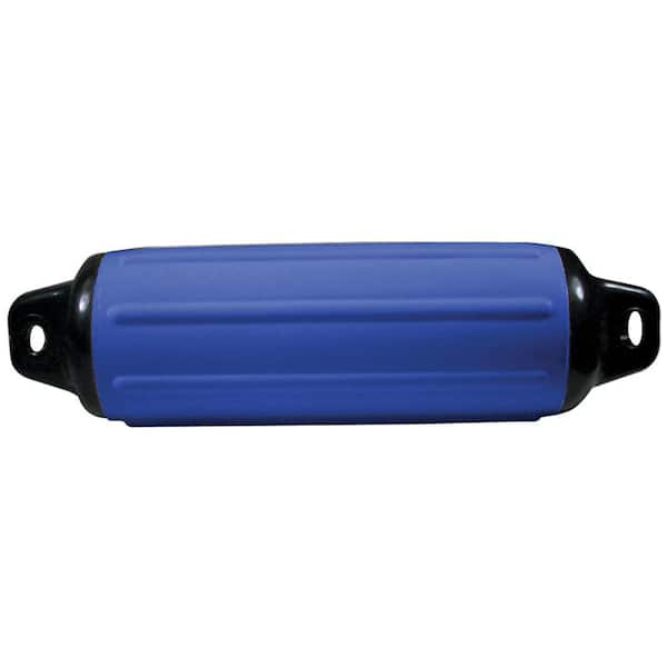 Taylor Made Super Gard Inflatable Vinyl Fender - Blue, 6-1/2 in. x 22 in.