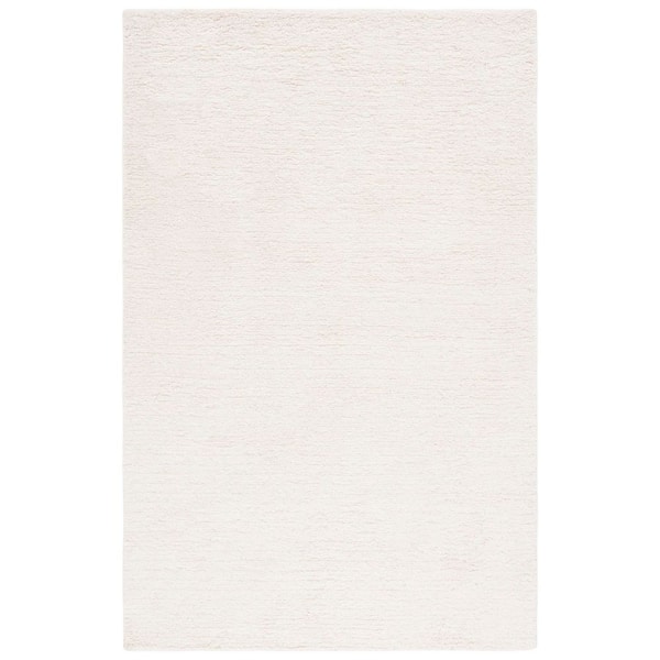 Casablanca 8 ft. x 10 ft. Ivory Solid Area Rug