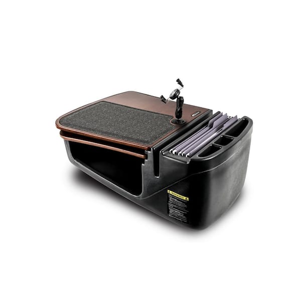 AutoExec Gripmaster with Built-In Power Inverter and Phone Mount, Mahogany