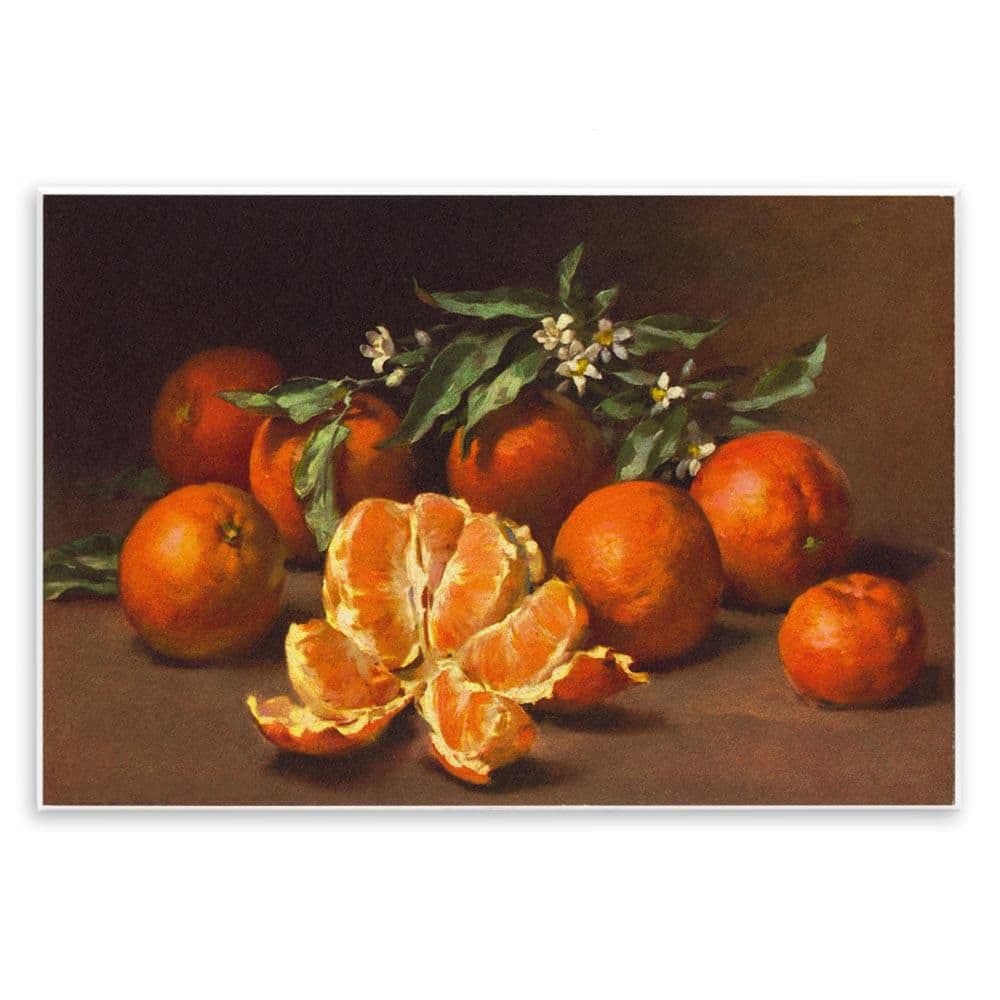 Peeled Oranges Still Life by Tina Higgins Designs, Inc. Unframed Food Graphic Art Print 10 in. x 15 in. price history on PriceWatchPro