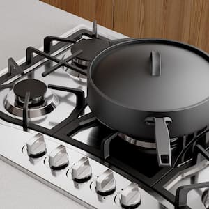 Built-in 30 in. Gas Cooktop in Stainless Steel with 5 Sealed Burners Cook Tops
