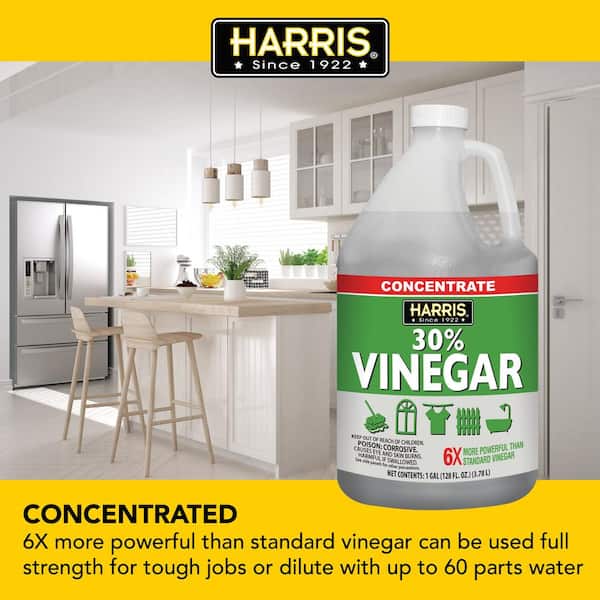 Harris - 128 oz. 30% Vinegar All Purpose Cleaner Concentrate
