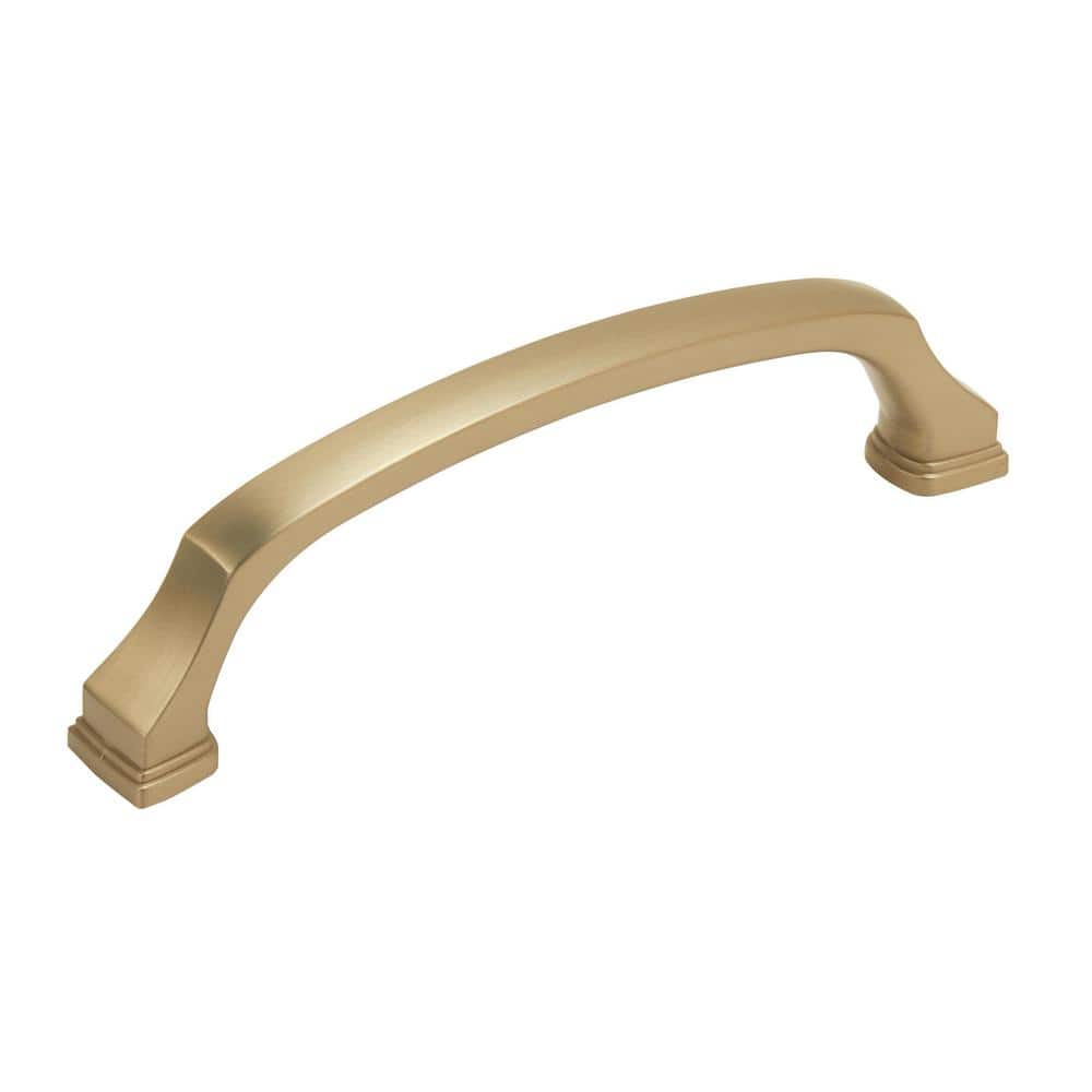 Revitalize 5-1/16 in. (128mm) Traditional Golden Champagne Arch Cabinet Pul