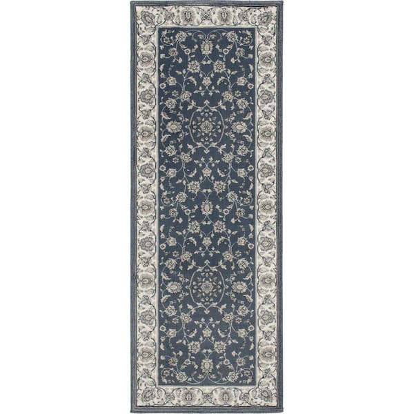 Kurdamir Rockland Shade 26 in. x Your Choice Length Stair Runner Rug
