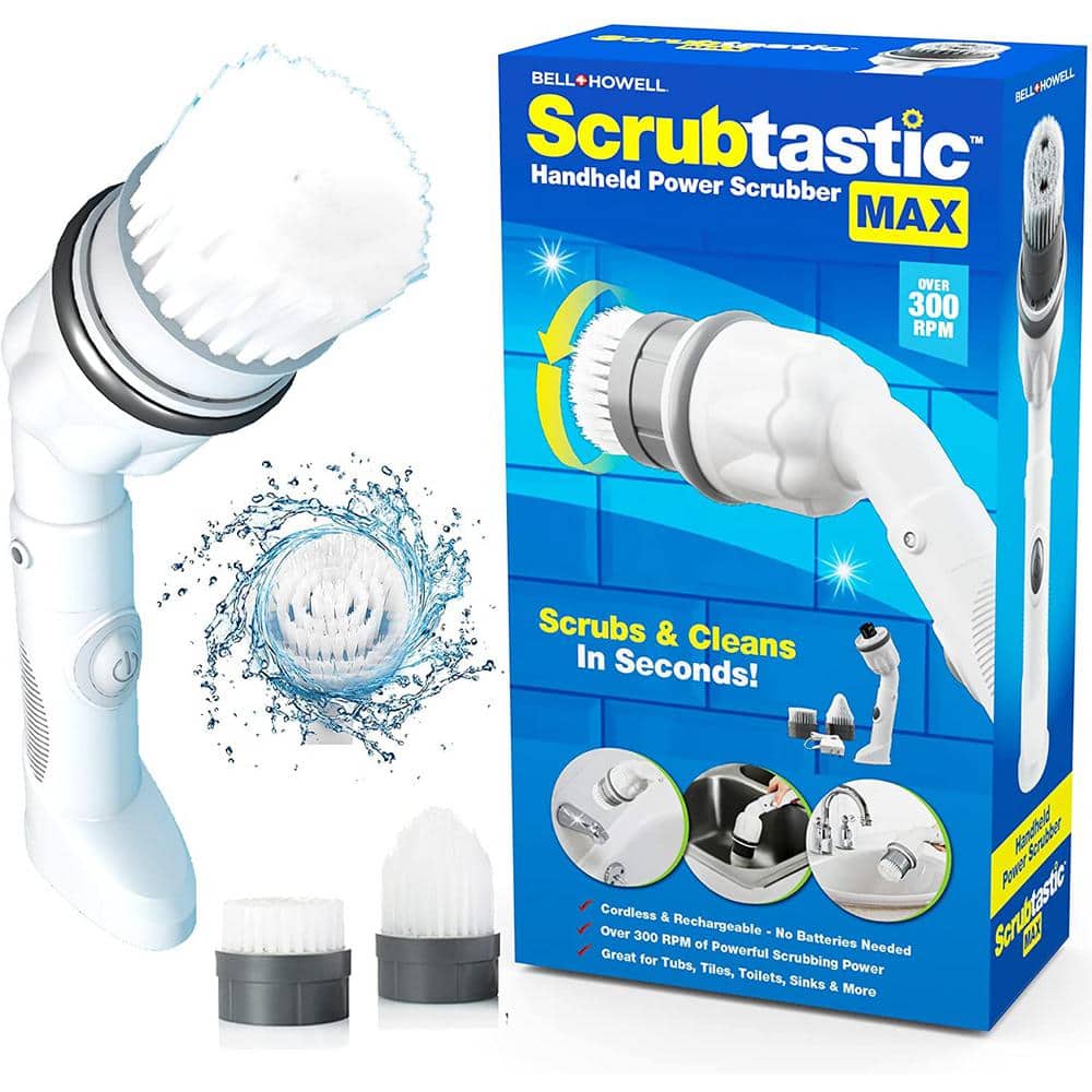 Bell+Howell Scrubtastic Max Rechargeable Scrubber
