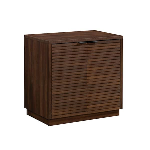 WORKSENSE Palo Alto Spiced Mahogany Accent Cabinet with Melamine Top ...