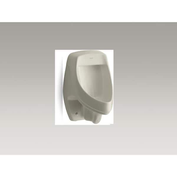 KOHLER Dexter 1.0 GPF Urinal with Rear Spud in Black Black