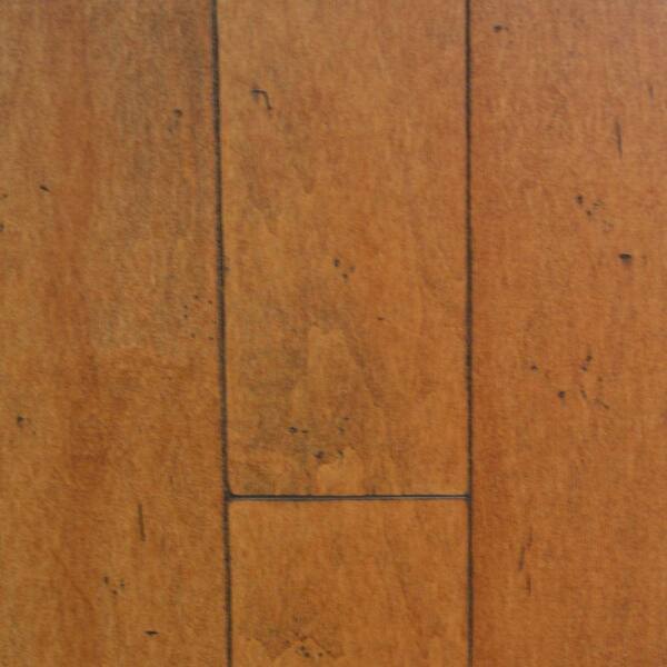 Millstead Take Home Sample - Antique Maple Sunrise Engineered Hardwood Flooring - 5 in. x 7 in.