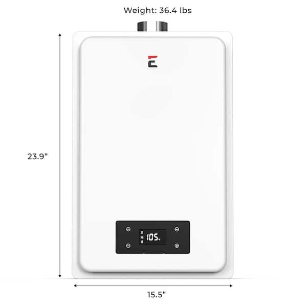 Builder Grade 6.0 GPM Indoor Natural Gas Tankless Water Heater