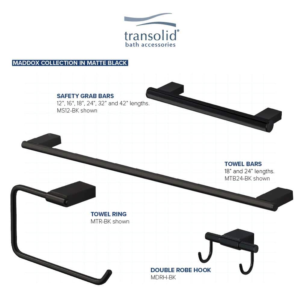 Black Stainless Steel Wall Mounted Soap Dish Holder
