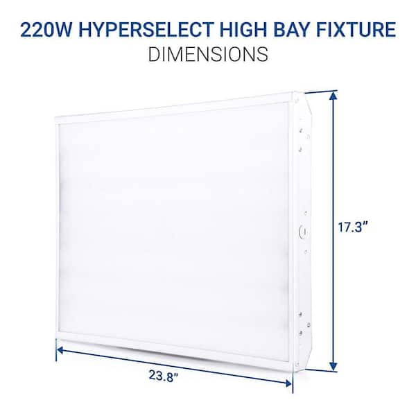 Hyperikon Linear 4 ft. 220 Watt 700 Watt Equivalent Integrated