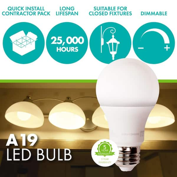 Everyday Living® 10.5-Watt (60-Watt) A19 LED Light Bulb - Daylight