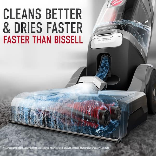 SmartWash Pet XL Carpet Cleaner Corded Machine for Carpet and Upholstery, Converts to Spot Cleaner in Gray