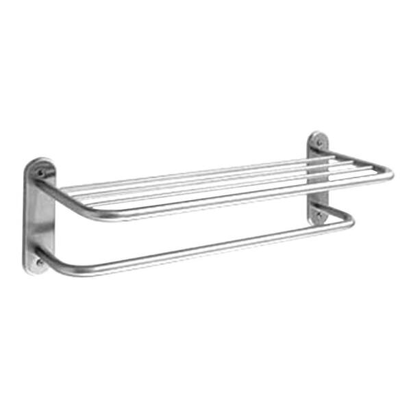 American Standard Prairie Field 24 in. Towel Bar with Shelf in Polished Chrome