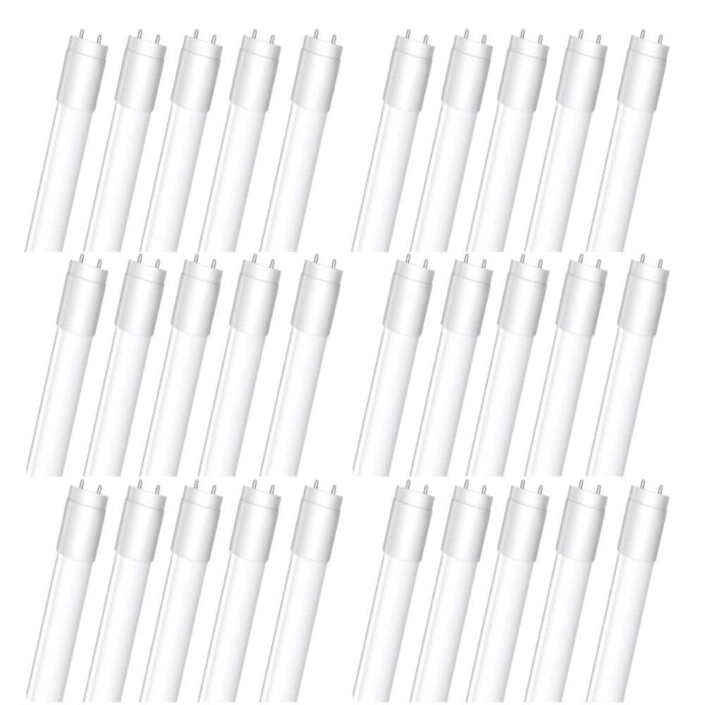 32-Watt 4 ft. T8 G13 Type A Plug and Play High Output Linear LED Tube Light Bulb, Daylight Deluxe 6500K (30-Pack) price history on PriceWatchPro