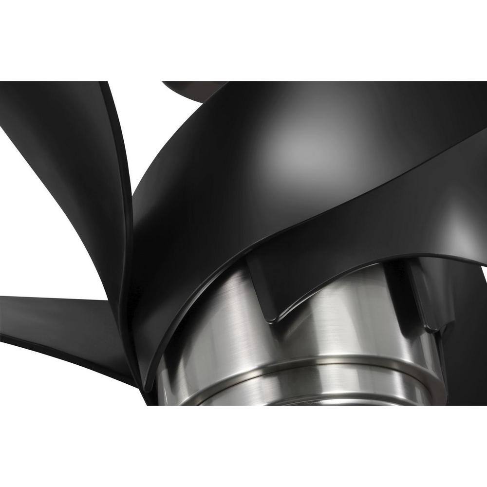 Insigna 72" Brushed Nickel Ceiling Fan with LED Light and Remote