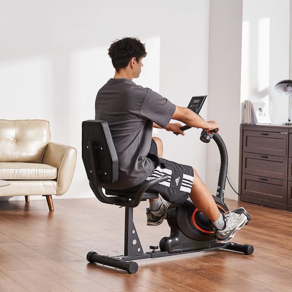 VEVOR Recumbent Exercise Bike, Recumbent Bike for Adults Seniors,  Adjustable Magnetic Resistance Stationary Bike for Home WSJSCBKDJCZPJFGOSV9  - The Home Depot