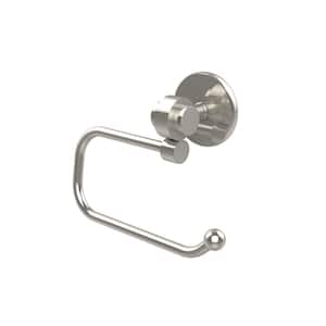 Satellite Orbit Two Collection Euro Style Single Post Toilet Paper Holder in Polished Nickel