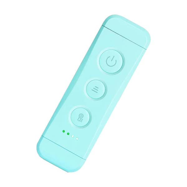 Flexible Clip-On 5-Volt 28 Lumen Integrated LED Reading Clamp Work Light Battery Operated 0.59 in. Tool Only in Blue