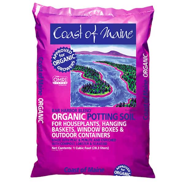 Unbranded OMRI Listed Bar Harbor Blend Organic Potting Soil, 16 qt. Bag