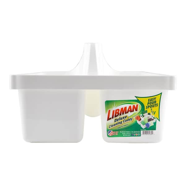 Libman White Deluxe Maid Cleaning Caddy (2-Pack) 1454 - The Home Depot