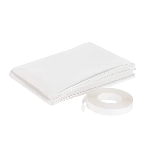 62 in. x 210 in. Shrink and Seal Window Kit Weatherstrip Adhesive