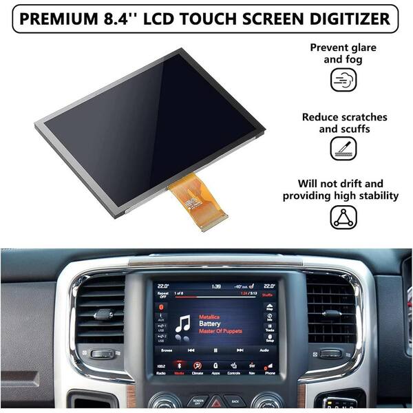 thumbnail interactive-video image 1 of 8.4" Uconnect 4C UAQ Touch-Screen Radio Navigation Monitor – Direct Replacement LCD Screen 1 of 6