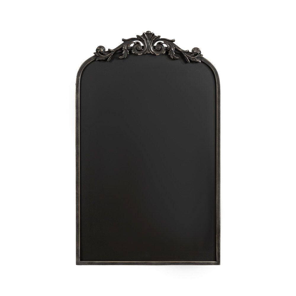 Arendahl Black Ornate Magnetic Chalkboard with Vintage Frame