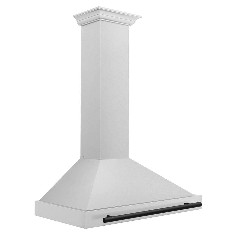 36" Stainless Steel Wall Mount Range Hood with Charcoal Filter