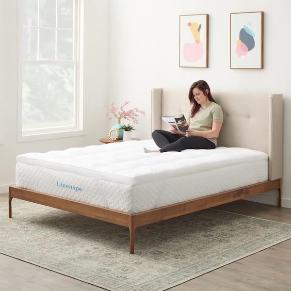 Linenspa mattress deals topper queen