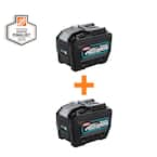 Makita 40V max XGT 8.0Ah Battery with 40V Max XGT 8.0Ah Battery