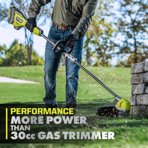 RYOBI 40V HP Brushless Whisper Series 17 in. Cordless Battery