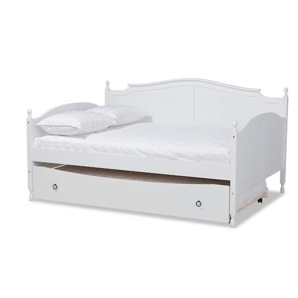 Baxton Studio Mara White Full Size Daybed