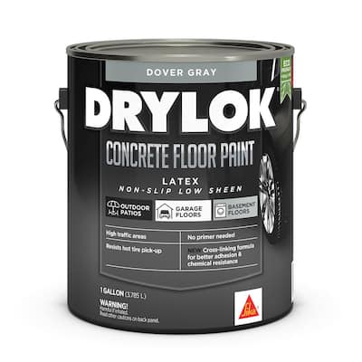 1 gal. Dover Gray Concrete Floor Paint