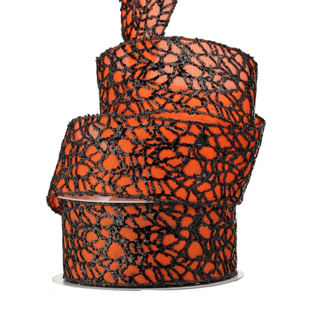 "2.5""X10Y Glitter Web Dupion Ribbon" price history on PriceWatchPro