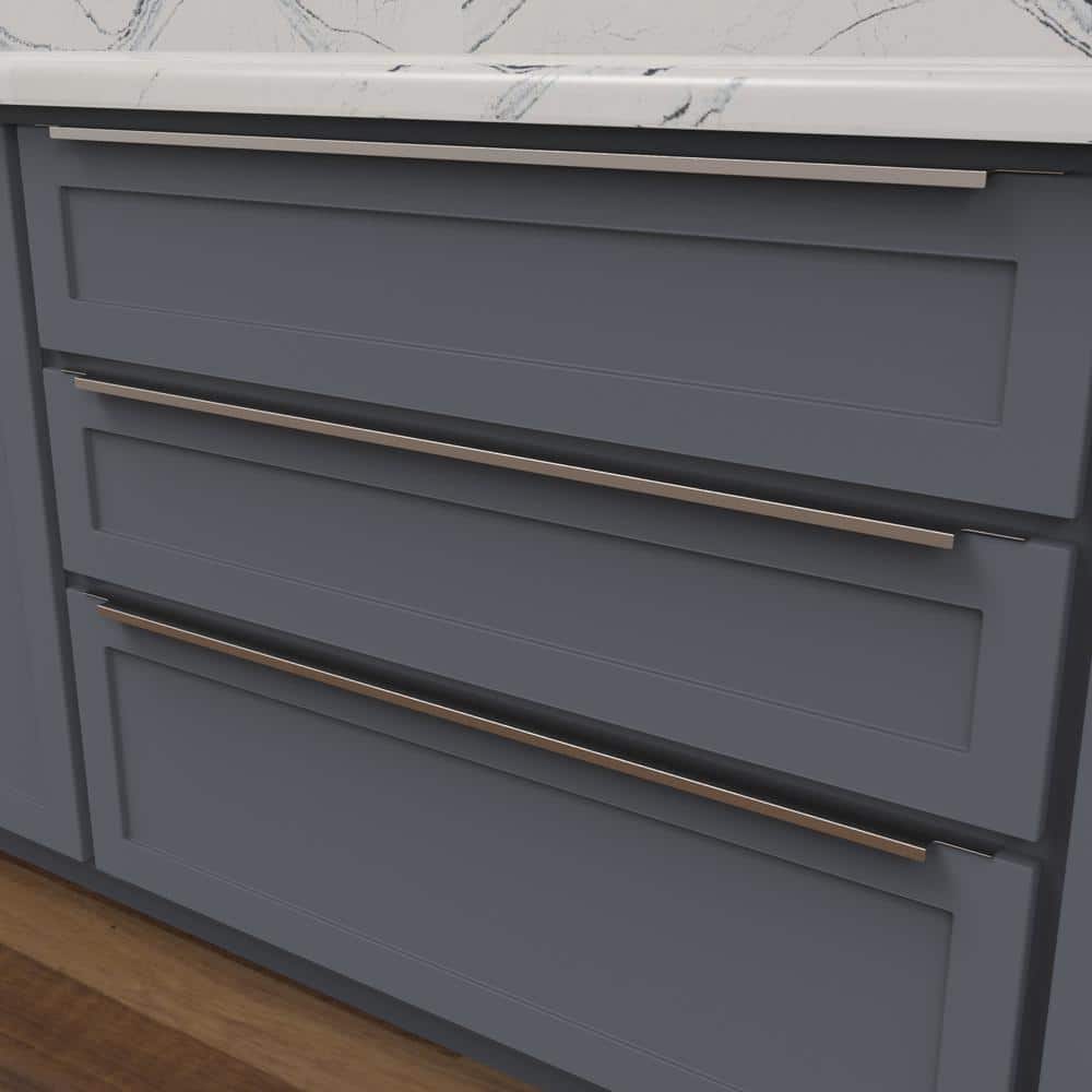 Austere 36" Aluminum Finger Pull Cabinet Handle