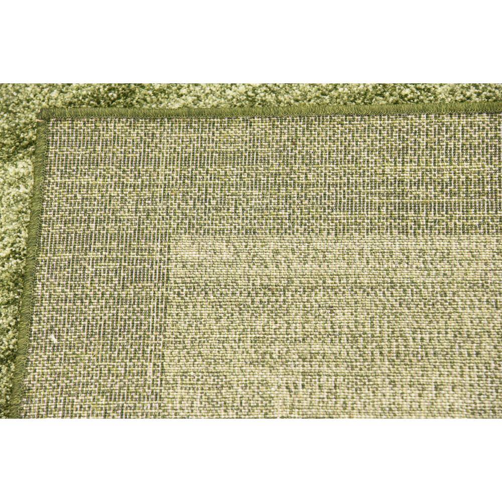 Easy-Care Tufted Synthetic Rug in Light Green, Stain-Resistant, 3'3" x 5'3"