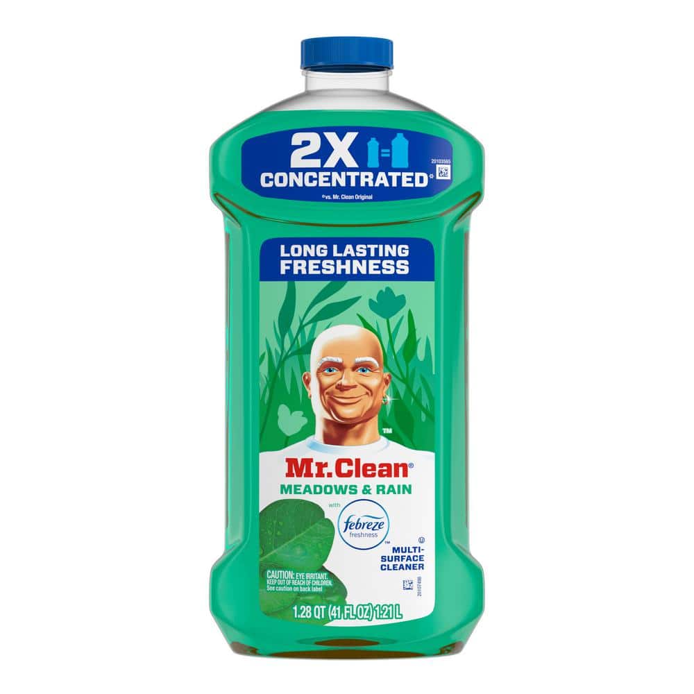 Mr. Clean 41 oz. Meadows and Rain Scent with Febreze All-Purpose ...