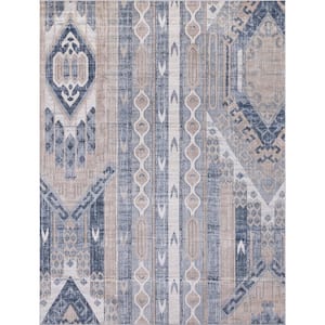 Portland Orford Navy/Tan 10 ft. x 13 ft. Area Rug