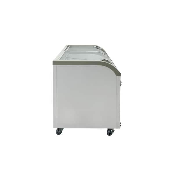 56.25 in. 11.15 cu. ft. Manual Defrost Commercial Chest Freezer EWD50Y in White