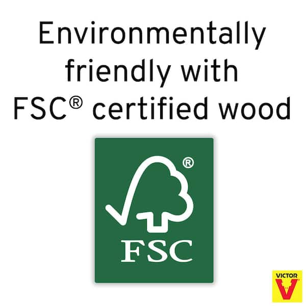 Victor Metal Pedal Indoor and Outdoor Sustainably Sourced FSC Wood