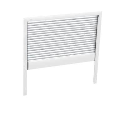 White Manual Room Darkening Roof Window Shade for GPU MK08 Model