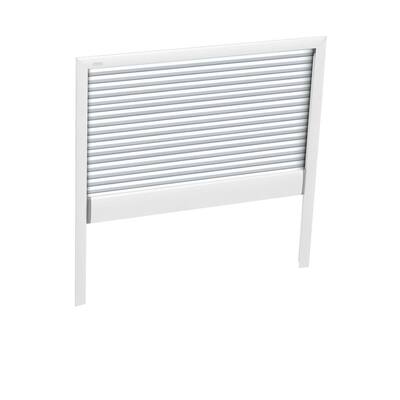 White Manual Room Darkening Roof Window Shade for GPU PK10 Model