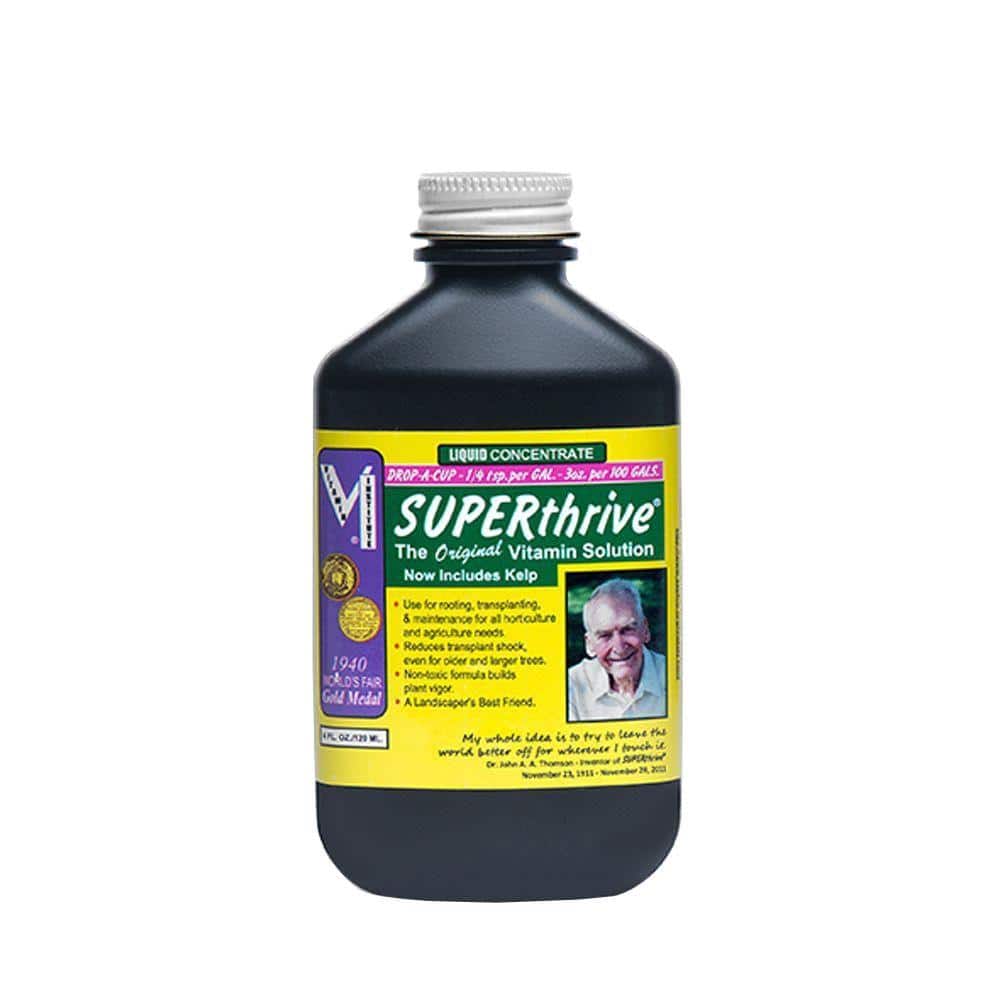 SUPERTHRIVE 4 oz. Vitamin B1 and Kelp Meal Liquid Plant Fertilizer  100047020 - The Home Depot